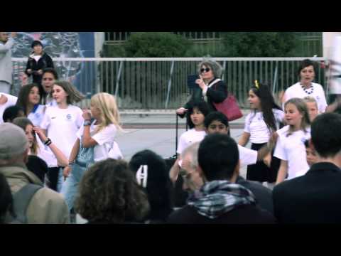International Day of the Girl 2016 - FlashMob on the Place des Nations, Geneva