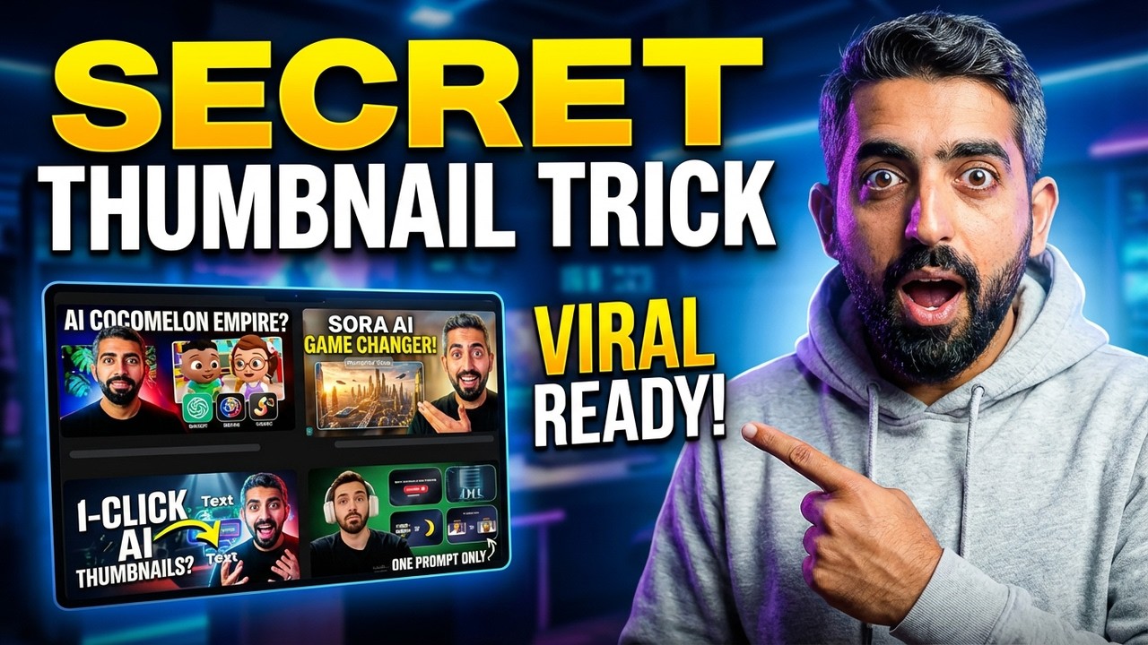 VidIQ's One-Click Thumbnail Generator: Create Pro YouTube Thumbnails - Thumbnail