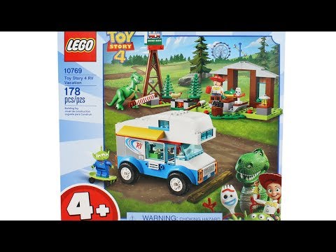 Lego Toy Story 4 RV Vacation Set Unboxing Toy Review