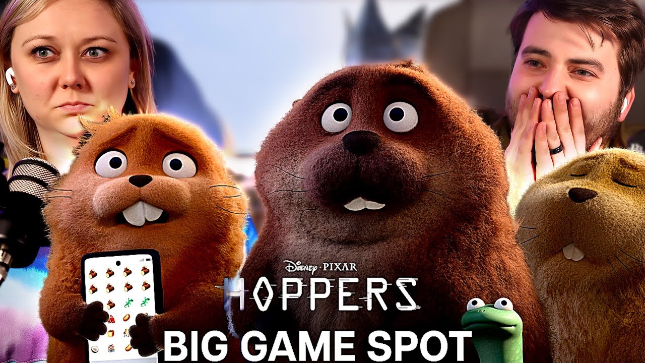 Hoppers | Big Game Spot REACTION! | In Theaters March 6