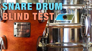 Video thumbnail for SNARE DRUM BLIND TEST - Yamaha Maple Custom Absolute 7x14 vs Ludwig Supraphonic 5x14 by Hampus Petersson