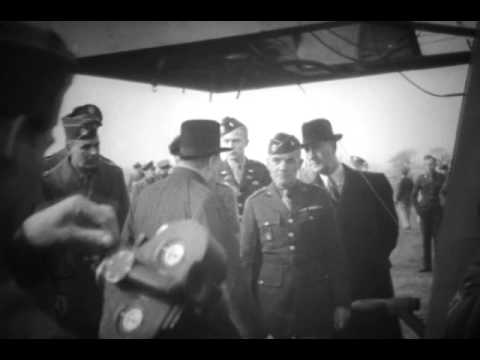 Watch Eisenhower and Churchill visit to 101 Airborne Division (USA) on YouTube