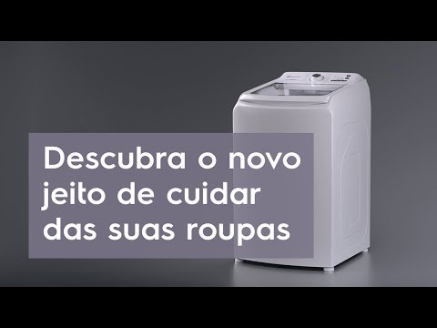 Video thumbnail of Lavadora de Roupas Electrolux Essential Care LED17 17Kg
