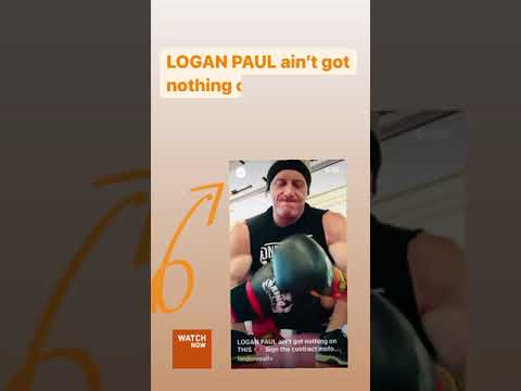 LOGAN PAULはこれに何の影響も与えない？  Sign the contract mofo ? (LOGAN PAUL ain’t got nothing on THIS ?  Sign the contract mofo ?)