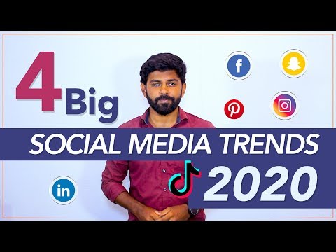 4 Big Social Media Trends in 2020