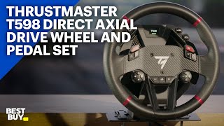 Best Buy Racing feels real with the Thrustmaster T598 Racing 