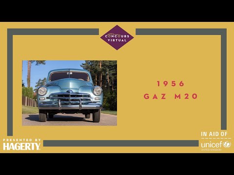Class E: Post-War Grand Tourers 1945-1959 | 1956 GAZ M20