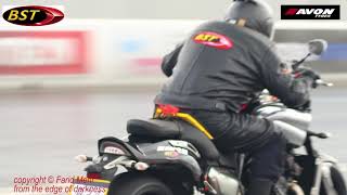 Yamaha 1700 vmax BST carbon fibre racing at Santa Pod Raceway (pictures only)