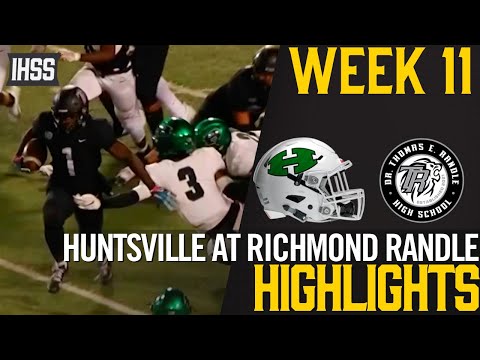 Huntsville at Richmond Randle - 2023 Week 11 Football Highlights