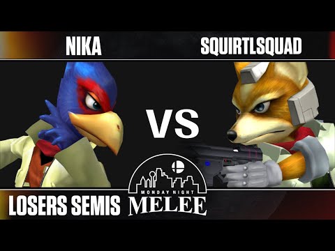 MNM 403 - Losers Semis - Nika (Falco) VS SquirtlSquad (Fox) - SSBM
