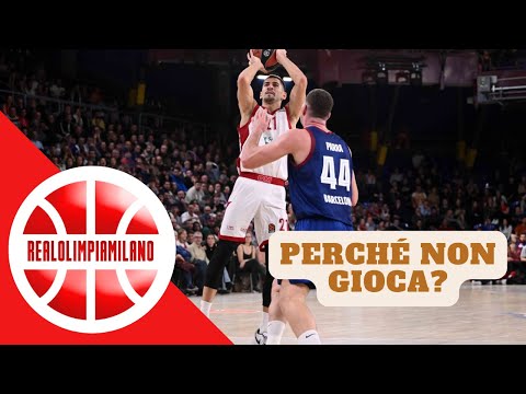 Verso Barcellona-Olimpia Milano. Perchè Diego Flaccadori non gioca?