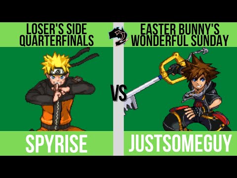 Easter Bunny's Wonderful Sunday: Spyrise (Naruto) vs. JustSomeGuy (Sora) - Loser's Quarterfinals