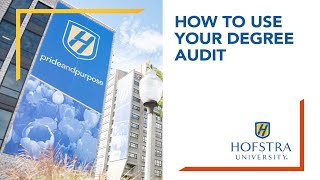 How to Use Your Degree Audit