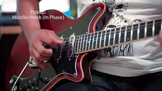 Video thumbnail for Harley Benton BM-75 Tone Test with JOYO AC TONE by wafiq292