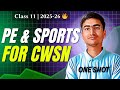Physical Education And Sports For CWSN Class 11 One Shot Chapter 4 2025 26