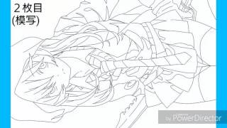 【模写】アプリで描いたもの紹介