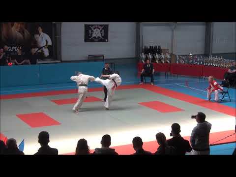 OpenDeFrance2018 Senior 75kgs  Aslanbek JAKUPOV Kazakhstan Vs Juan CIAVOLA Switzerland