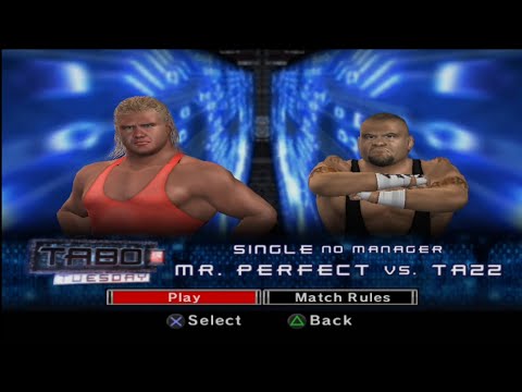 Mr. Perfect vs Tazz - WWE SmackDown vs. Raw 2007