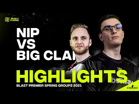 NINJAS IN PYJAMAS vs. BIG CLAN - Highlights | BLAST Premier Spring Groups 2021