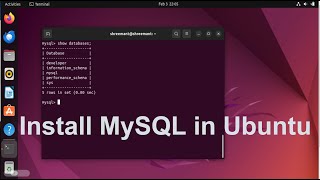 Download the video "How To Install MySQL on Ubuntu 22.04"