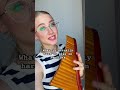 How to play the Panflute? Email me and I’ll let you know ☀️ #panflute