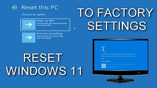Windows - How to FULLY Reset Windows 11\10 to Factory Settings ✨