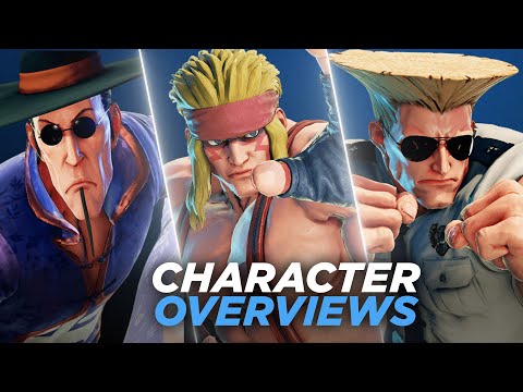F.A.N.G, Alex, Guile - Street Fighter V Character Overviews