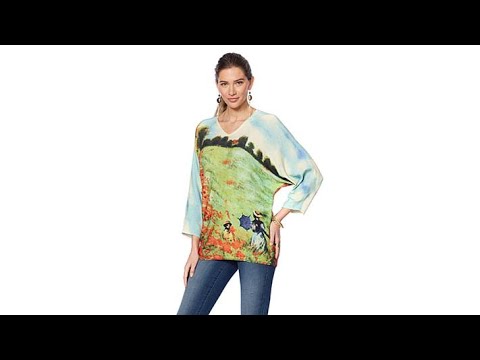 Jamie Gries Collection Artist Series DolmanSleeve Sweater