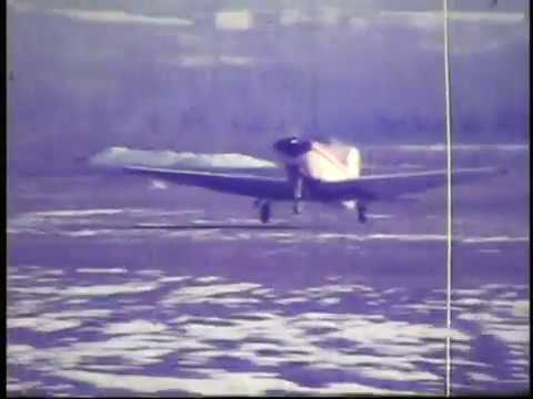 The Transatlantic Aviator Contardo Giorgi and his Falco F8L "I-GETT" : tonneau and looping