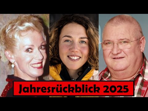 Jahresrückblick // Berühmte Deutsche, die 2025 verstorben sind. 🕊️