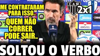 DESABAFOU!! EDUARDO DOMINGUEZ NÃO SEGURA E REVELA APÓS ATLÉTICO MG 2 x 1 JUVENTUD
