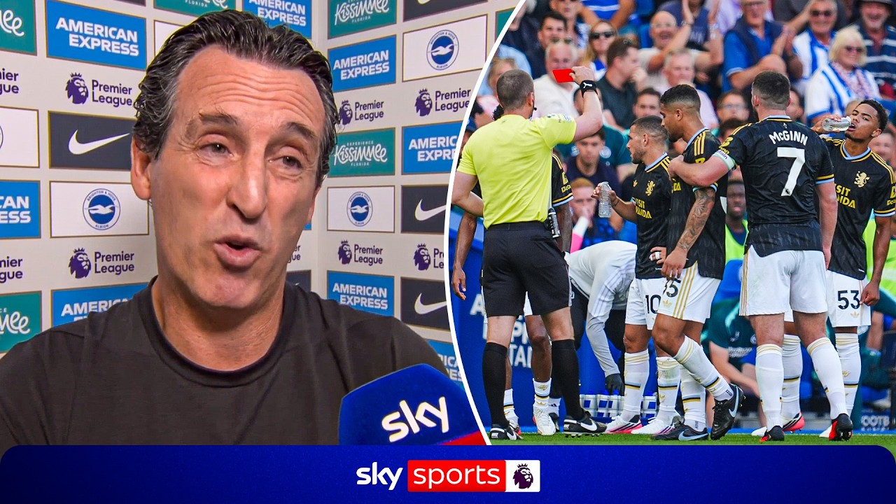 "Can you call him and ask him?" | Unai Emery on why Ollie Watkins wasn't in Villa squad vs Brighton