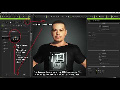 CC3 To IC7 Atmosphere Tutorial