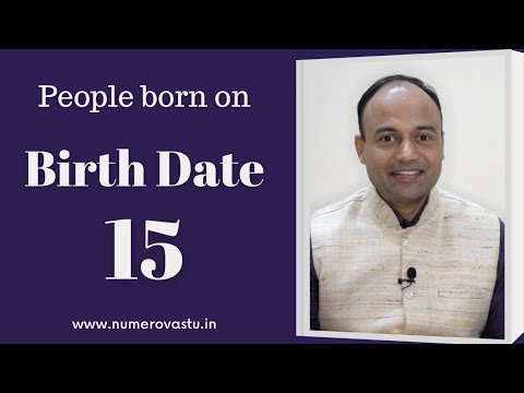 Birth date 15 | People born on 15th of any Calendar Month | Numerology | Nitin Gupta | NumeroVastu