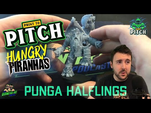 Punga Halfling Team - 3D Printing Blood Bowl | Print to Pitch (Bonehead Podcast)