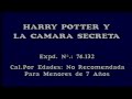 HARRY POTTER Y LA CÁMARA SECRETA 2002 Intro VHS España