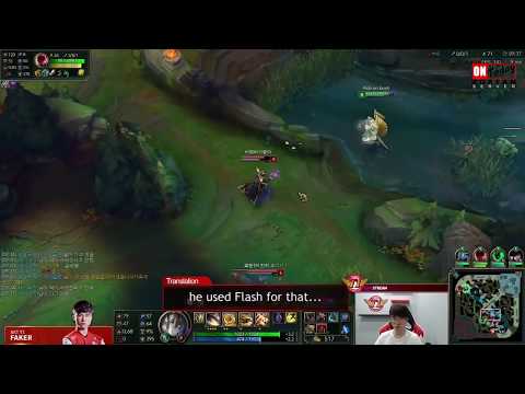 Faker Plays Assassin Galio - Faker's Stream Highlights (Translated)