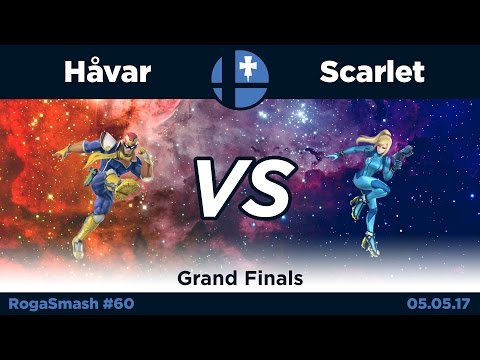 Rogasmash 60 - Håvar (Captain Falcon) vs Scarlet (ZSS) - Grand Finals