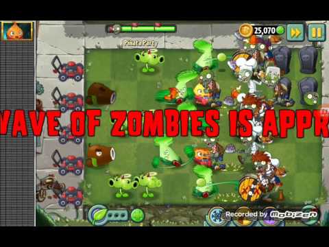 Plants vs. Zombies 2 - Piñata Party - Fall Food Fight 25/11/2016