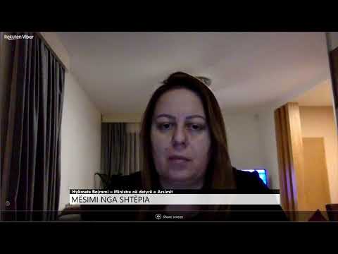 Hykmete Bajrami: Mësimi nga shtëpia