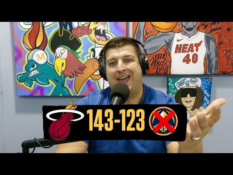 Miami Heat Blow Out Nuggets | Nikola Jović, Jaime Jaquez Jr., Norman Powell Light It Up | Jokić Hurt