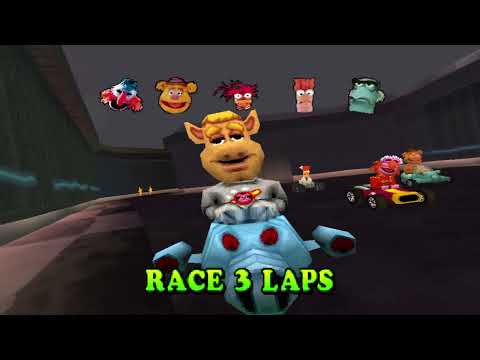 Let's Play Muppet RaceMania | Part 8: Secret Base [Adventure]