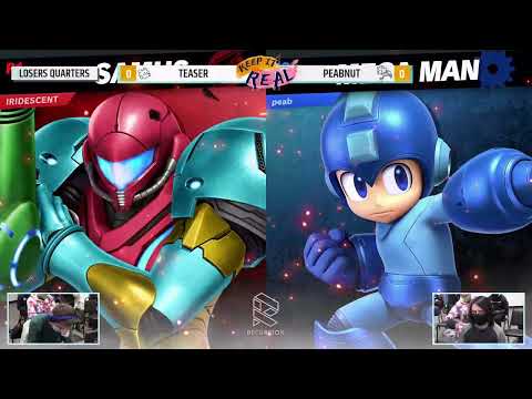 Teaser (Samus) vs Peabnut (Mega Man) - Keep it REAL: Collegiate Losers Quarter Finals