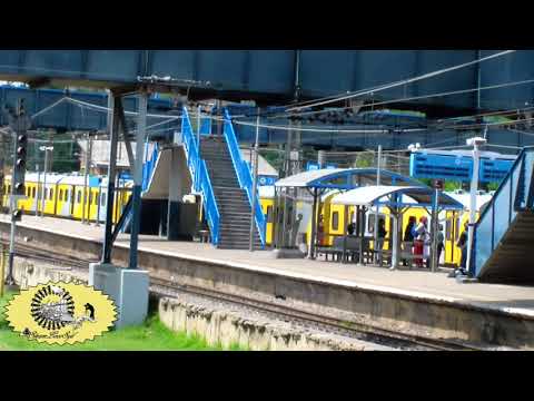 Spoornet Diesel Locomotive, Class 34-800 with MetroRail, Class 5M2A