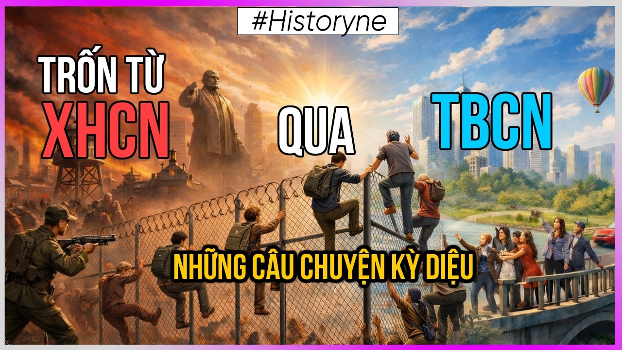 Trốn từ XHCN qua TBCN: những câu chuyện kỳ diệu [Dưa Leo DBTT]