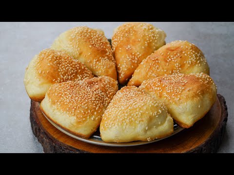 Better Than Store Brought Bread!! | Homemade Fried Bread Recipe | Without Oven | Sesame Bread Recipe