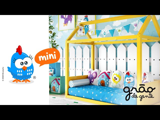 KIT MONTESSORIANO GALINHA PINTADINHA MINI CHEGOU NA GRÃO DE GENTE!