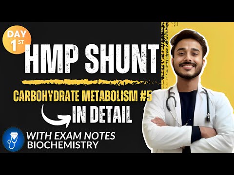 HMP shunt biochemistry | hexose monophosphate shunt biochemistry | carbohydrate metabolism biochem