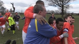 Best ever amateur goalkeeper double save captured on amazing video