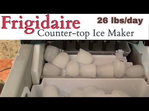 REVIEW: Frigidaire Portable Countertop Ice Maker (EFIC101) found on Amazon and at Costco